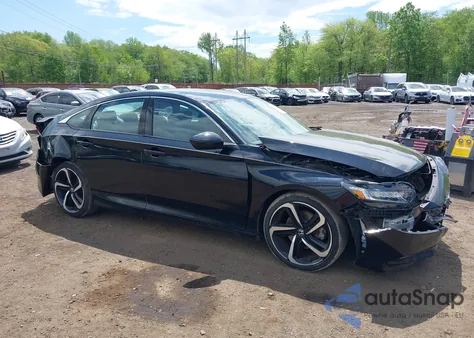 2018 Honda Accord Sport из США, поврежденный, VIN 1HGCV1F37JA144759